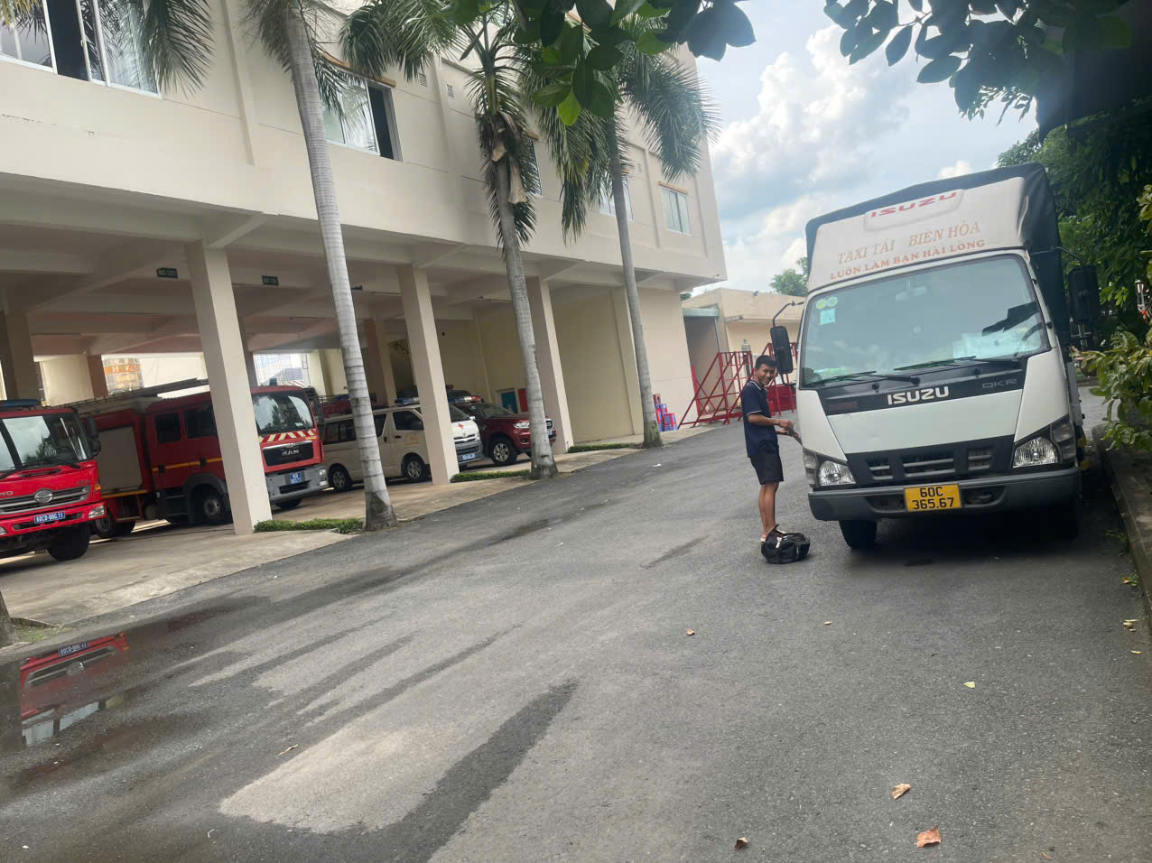 Taxi Tải Biên Hòa chuyển văn phòng cho Phòng Cháy Chữa Cháy