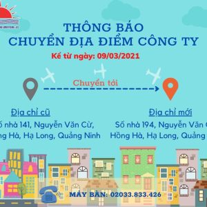 Các mẫu thông báo chuyển văn phòng chuyên nghiệp, mới nhất